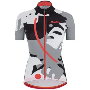 Santini Maillot à Manches Courtes Giada Maui pas cher