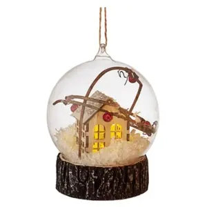 Kerst decoraties Bizzotto DECORAZIONE CEPPO CASA C-LED Zwart pas cher