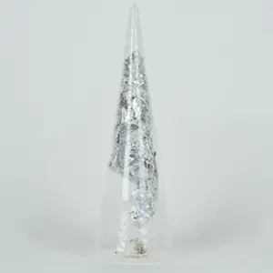 Kerst decoraties Bizzotto PINO VT YANA TRASP-ARG C-LED Wit pas cher