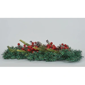 Kerst decoraties Bizzotto DECOR. ALLEN BACCHE ROSSO GOCCIA Groen pas cher