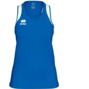 Débardeur de course à pied pour petite fille Errea Starter - bleu/blanc - 9/10 ans