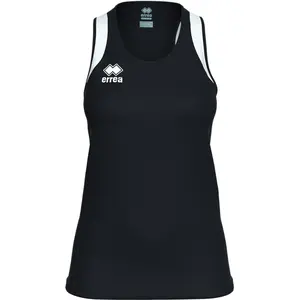 Débardeur fille Errea Starter - noir/blanc - 11/12 ans - Running - Enfant - Femme - Respirant - Sans manche