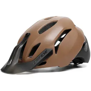 Dainese Linea 03 MTB Fietshelm - Maat L/XL - Hoofdomtrek 59-62 cm - Bruin/Zwart - Fietshelm Volwassenen pas cher