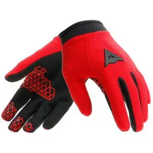 Dainese Scarabeo Tactic Gloves Gants VTT, Vélo Enfant Unisex-Youth, Rouge Clair/Noir, JS pas cher