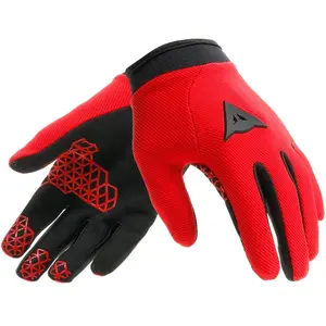 Dainese Scarabeo Tactic Gloves Gants VTT, Vélo Enfant Unisex-Youth, Rouge Clair/Noir, JL pas cher
