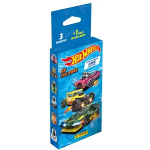 Cartes à collectionner Panini Hot Wheels TC Blister 3 pochettes et 1 carte Edition limitée pas cher
