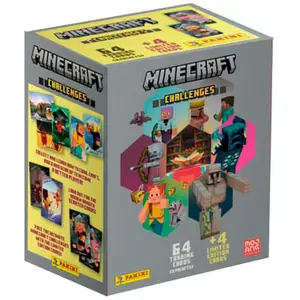 Panini Cartes à échanger Challenges Mega Box Minecraft Anglais pas cher
