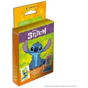Blister - PANINI - Stitch - 11 pochettes - 55 stickers pas cher