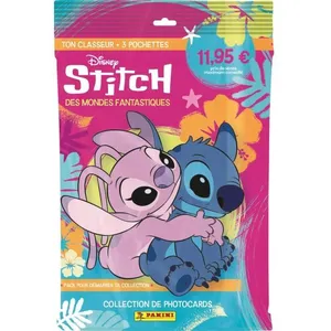 Pack de démarrage - PANINI - STITCH PHOTOCARDS - Classeur + 3 pochette... pas cher
