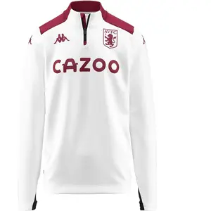 Kappa Sweatshirt Aston Villa FC Ablas Pro 5 - blanc/rouge bordeaux/bleu ciel pas cher