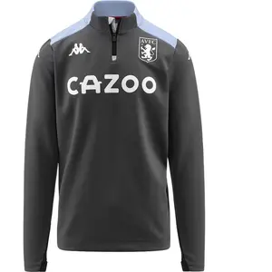 Sweat col zippé Ablas Pro 5 Aston Villa FC Homme Gris - KappaVendu parcdiscount