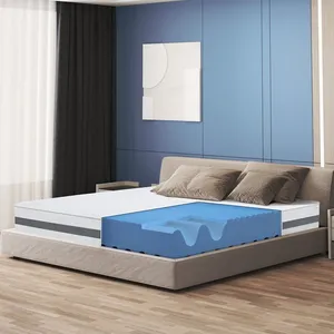 The White Stone Matelas 180x190 cm Orthopédique Antibactérienne - epai... pas cher