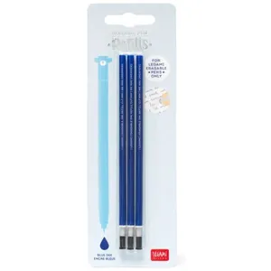 Legami 2 RECHARGES ENCRE BLEU pas cher