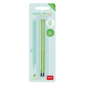 Legami 2 RECHARGES ENCRE VERT NEON pas cher