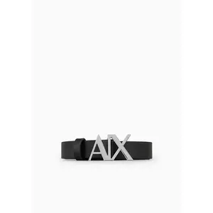 Armani Exchange Ceinture pour femme, Noir, 70 pas cher