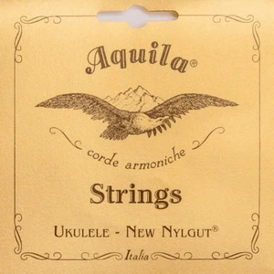 Aquila 13u - New Nylgut - Jeu Ukulélé Ténor - Sol 3ème Rouge pas cher