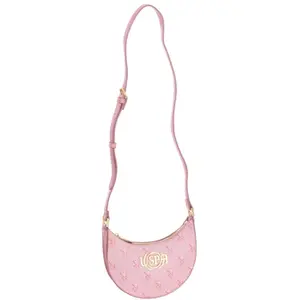 Sac bandoulière BEUHD5935WVG femme-rose pas cher