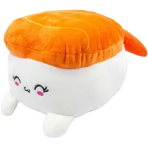 Joy Toy Peluche Nigiri sushi avec crevettes (brodées) Taille 20 cm pas cher