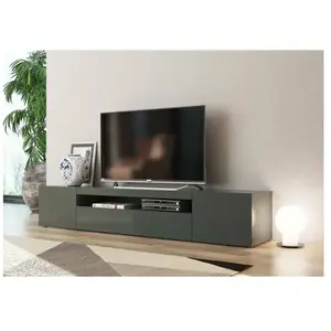 Dmora - Meuble TV Dfirman, Buffet bas de salon avec 3 portes, base meu... pas cher