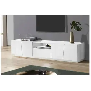 Dmora - Meuble TV Dlori, Buffet bas de salon, base meuble TV, 100% Mad... pas cher