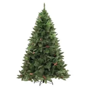 Dmora - Sapin de Noël 270 cm Camden Pin artificiel Arbre à effet réel Sapin de Noël 165x165 h270 cm Vert pas cher