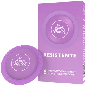 Préservatifs résistants Resistente x6   pas cher