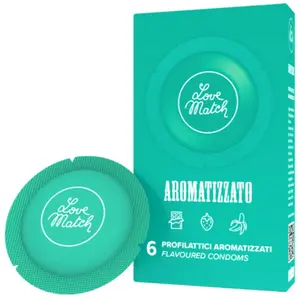 Préservatifs aromatisés Aromatizzato x6   pas cher