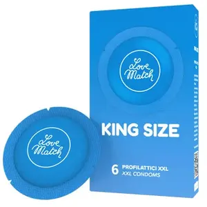 Préservatifs XXL King Size x6 pas cher