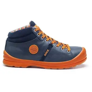 Dike - Chaussures de sécurité hautes summit superb h S3 - Bleu océan 4... pas cher