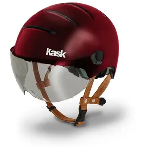 Casque vélo et trottinette Kask Urban Lifestyle Rouge Bordeaux Taille L pas cher