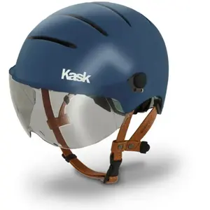 Comparateur de prix : Casque de vélo urbain avec visière Kask 4 aérations Taille M Bleu