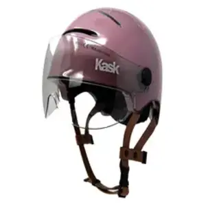Casque de vélo urbain avec visière Kask Lifestyle Taille L Rose pas cher