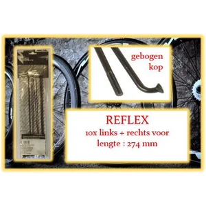 Miche Spaak+nip. 10x LV+RV REFLEX zwart pas cher