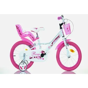SCH Vélo Roses, Vélo Enfant, Blanc, 16Vendu parcdiscount