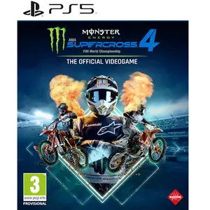 Playstation Games Ps5 Monster Energy Supercross The Official Videogame... pas cher
