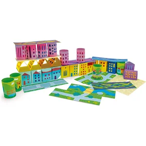 Ludattica Jeu De Construction En Blocs De Papier pas cher