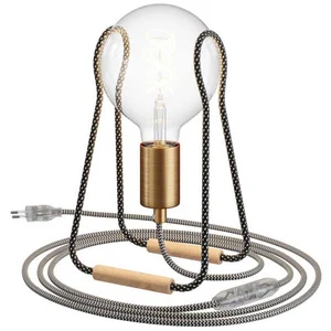 Creative Cables Lampe En Métal Taché Avec AmpouleVendu parbricoinn