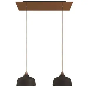 Creative Cables Lampe Suspendue Rose-one Xxl Coppa 2 FallsVendu parbricoinn