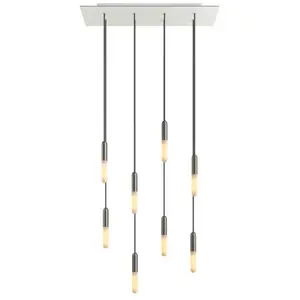 Creative Cables Lampe Suspendue Rose-one Xxl 8 Falls