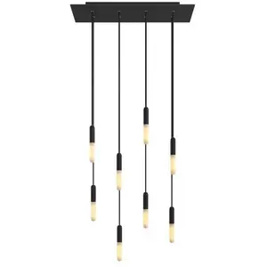 Creative Cables Lampe Suspendue Rose-one Xxl 8 Falls pas cher