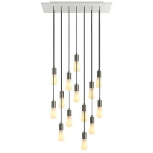 Creative Cables Lampe Suspendue Rose-one Xxl 14 Falls pas cher