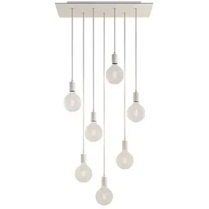Creative Cables Lampe Suspendue Rose-one Xxl 7 Falls