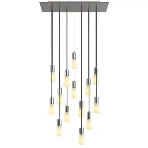 Creative Cables Lampe Suspendue Rose-one Xxl 14 Falls