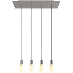Creative Cables Lampe Suspendue Rose-one Xxl 4 Falls
