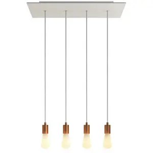 Creative Cables Lampe Suspendue Rose-one Xxl 4 FallsVendu parbricoinn