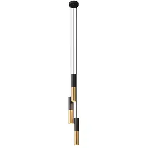 Creative Cables Lampe Suspendue Multiple Tub-e14 3 Falls With BulbsVendu parbricoinn