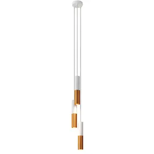 Creative Cables Lampe Suspendue Doble Tub-e14 3 Falls pas cher