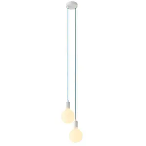 Creative Cables Lampe Suspendue Multiple 2 Falls With Light BulbVendu parbricoinn