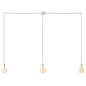 Creative Cables Lampe Suspendue Spider 3 Falls With Light BulbVendu parbricoinn