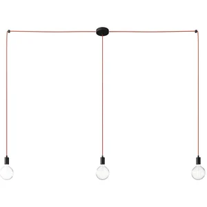 Creative Cables Lampe Suspendue Spider 3 Falls With BulbsVendu parbricoinn